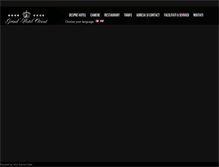 Tablet Screenshot of grandhotelorient.ro